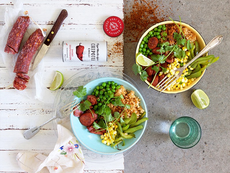 SPANISH CHORIZO BOWL